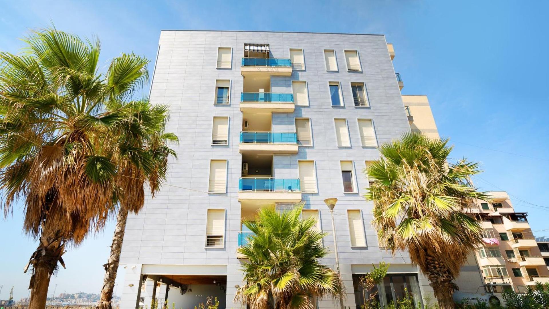 Sea View Apartement Durres Bagian luar foto