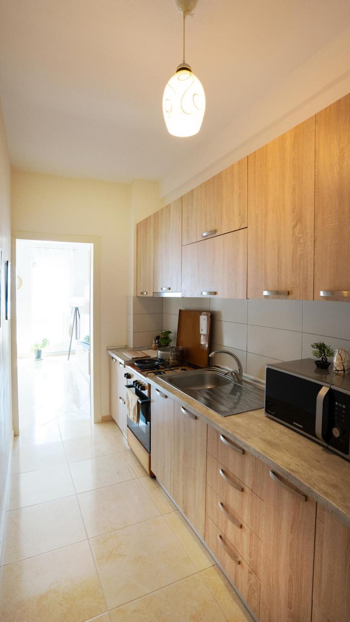 Sea View Apartement Durres Bagian luar foto